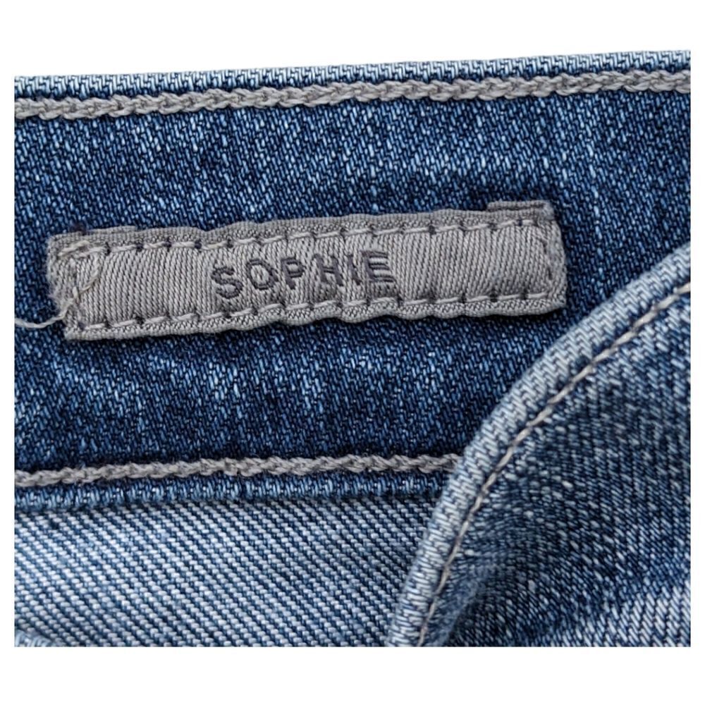 AGoldE Women's Sophie Mid Rise Skinny Jeans Distressed Size 28 - Picture 13 of 15